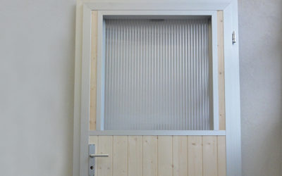 Oberteil mit Schiebefallfenster (Makrolon 16mm)